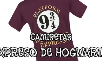 camiseta expreso de hogwarts