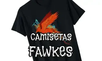 camiseta fawkes, camisetas de fawkes