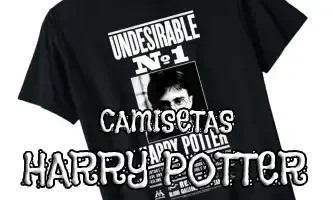 camisetas de harry potter