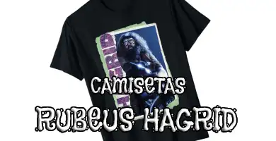 camiseta rubeus hagrid